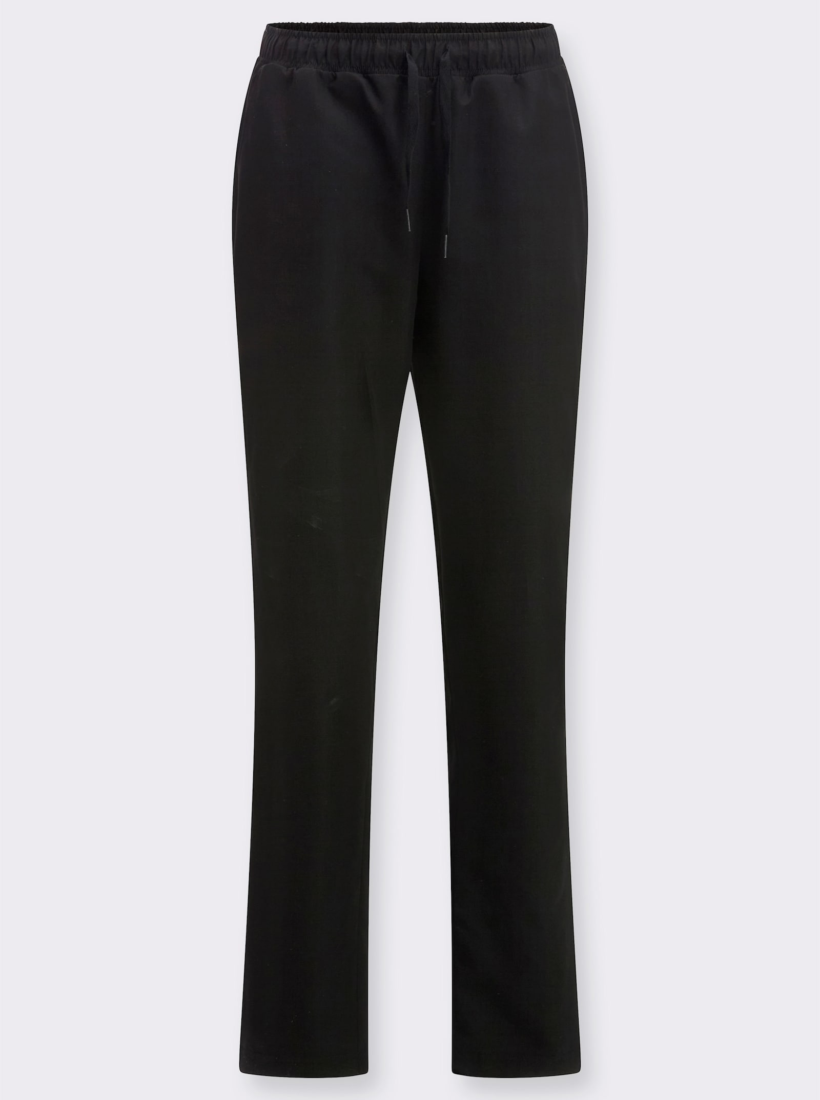 Freizeithose aus atmungsaktiver Microfaser - schwarz