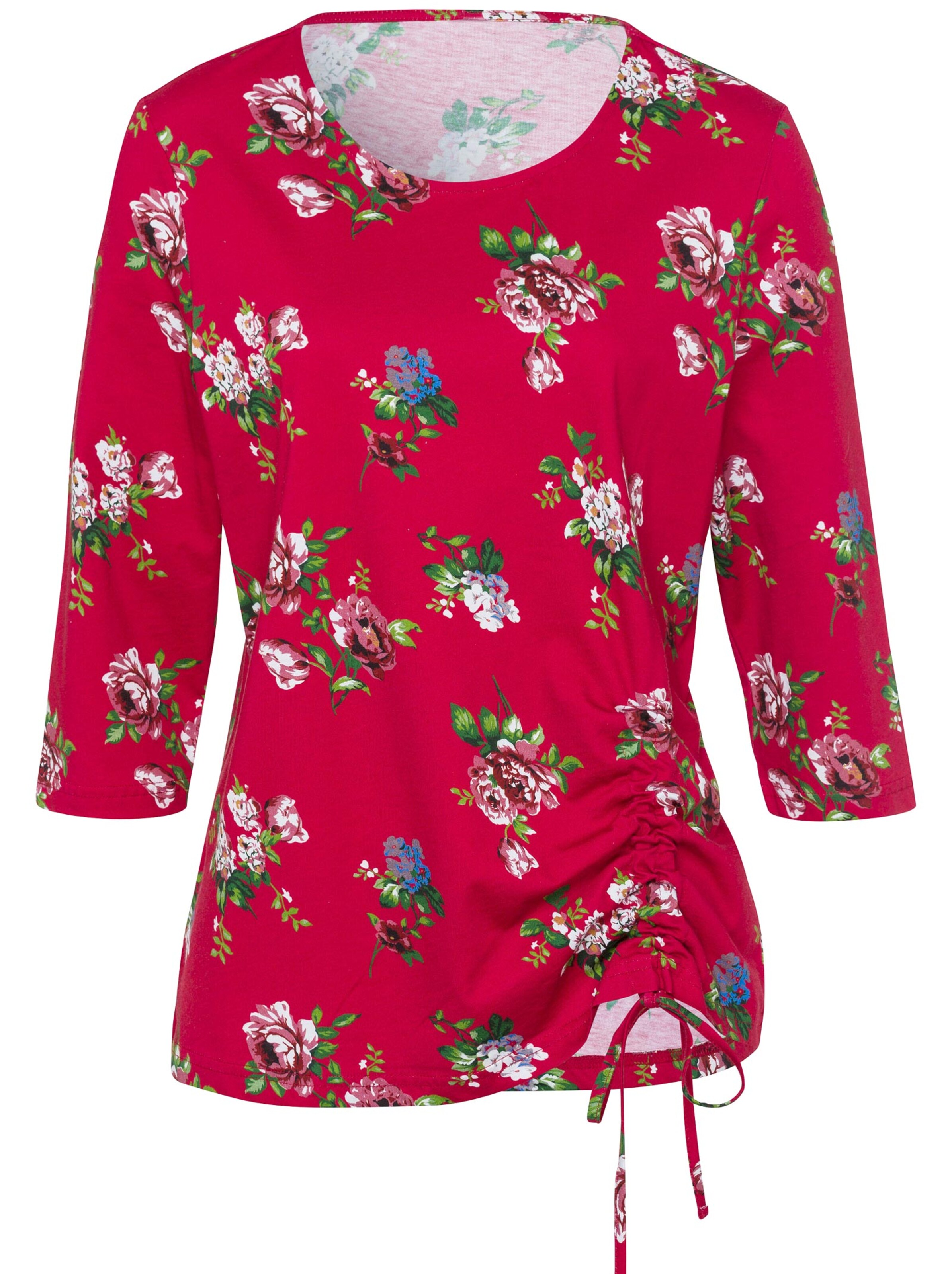 Shirt - rot-bedruckt