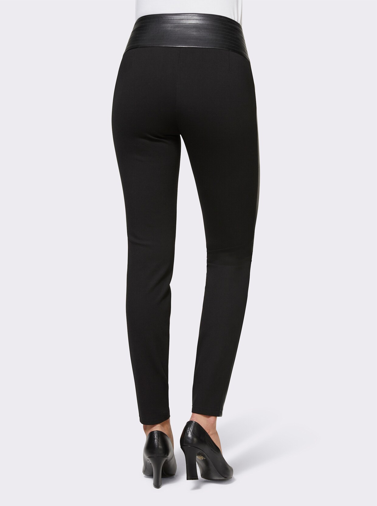 heine Pantalon en jersey - noir