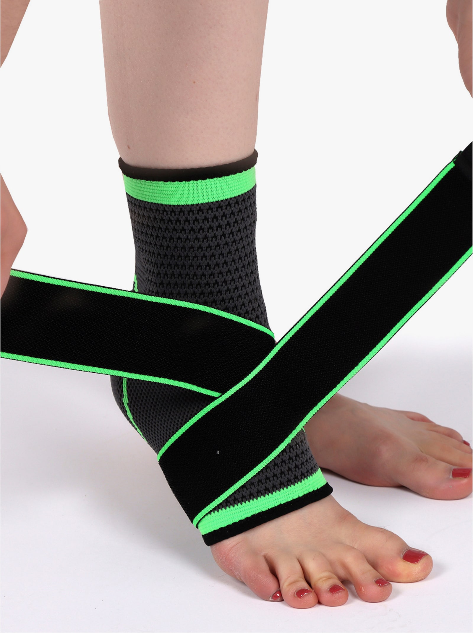 Knöchelbandage - schwarz