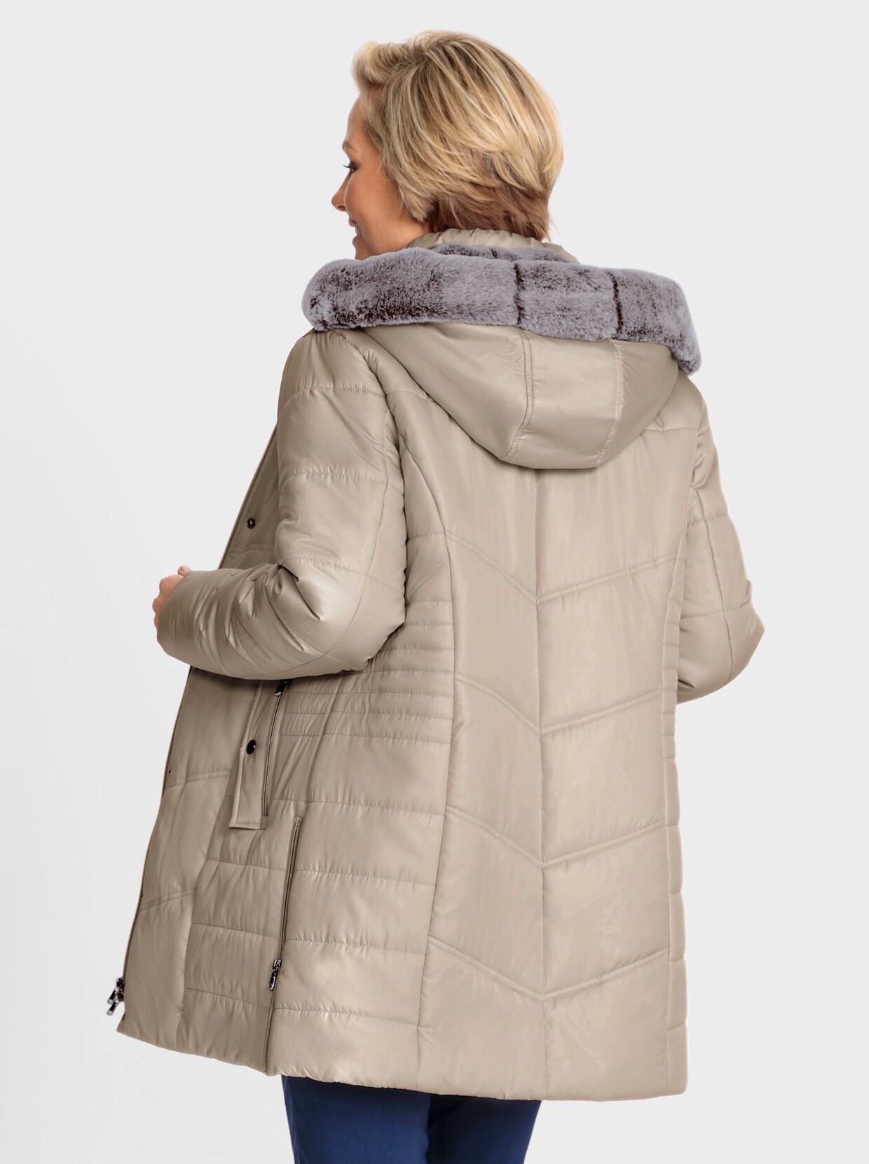 Longjacke - sesam