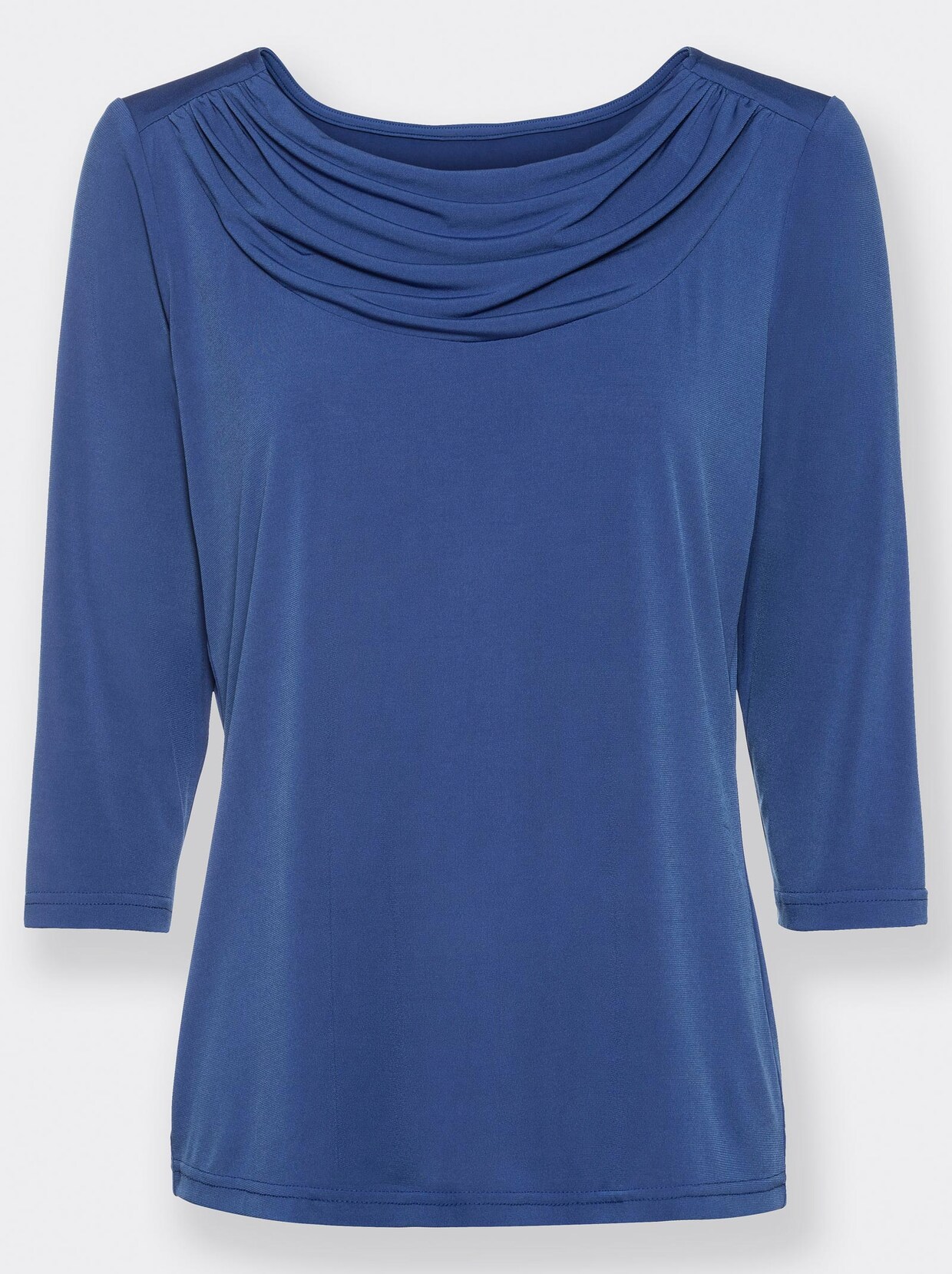 Wasserfallshirt - royalblau