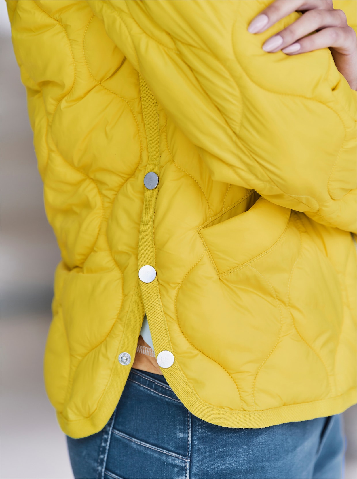 heine Steppjacke - limone