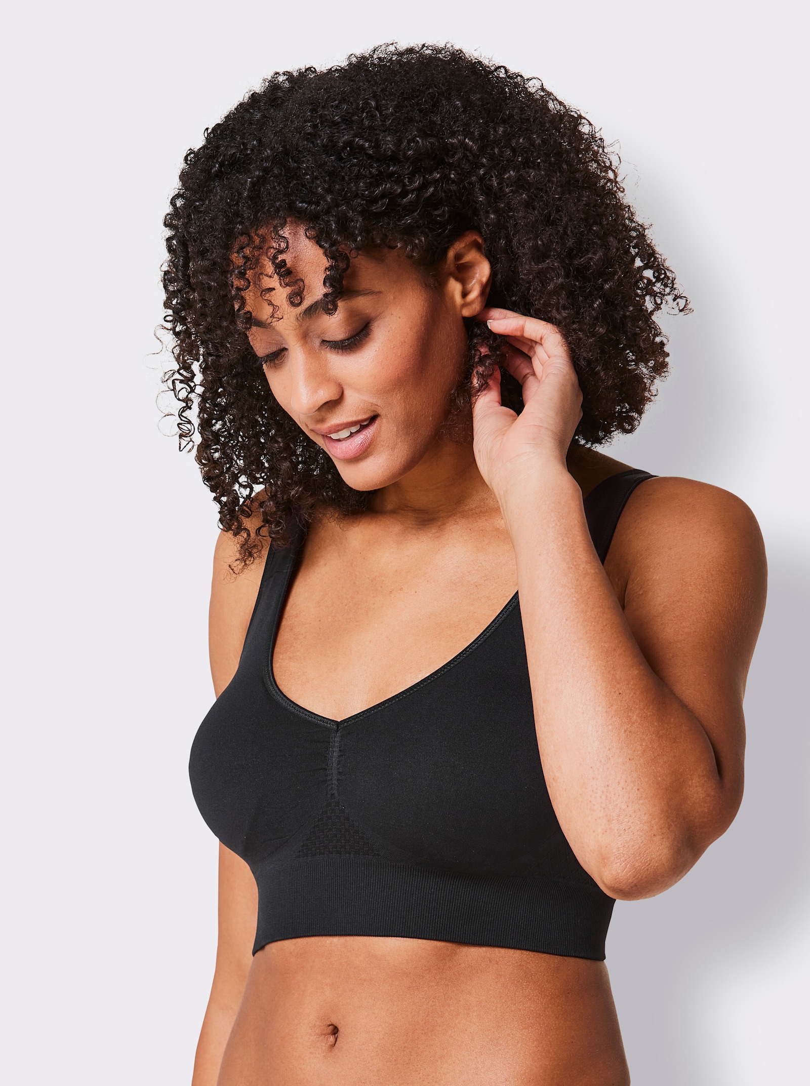 Anita Komfort-BH ohne Bügel - schwarz