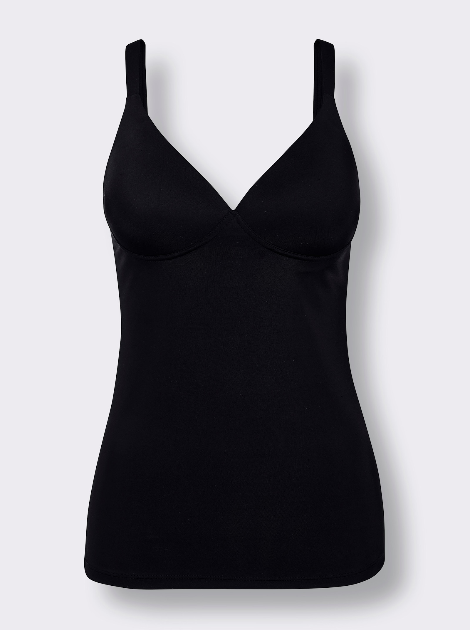 wäschepur BH-Hemd - schwarz