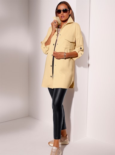 Jacke - vanille-beige-meliert