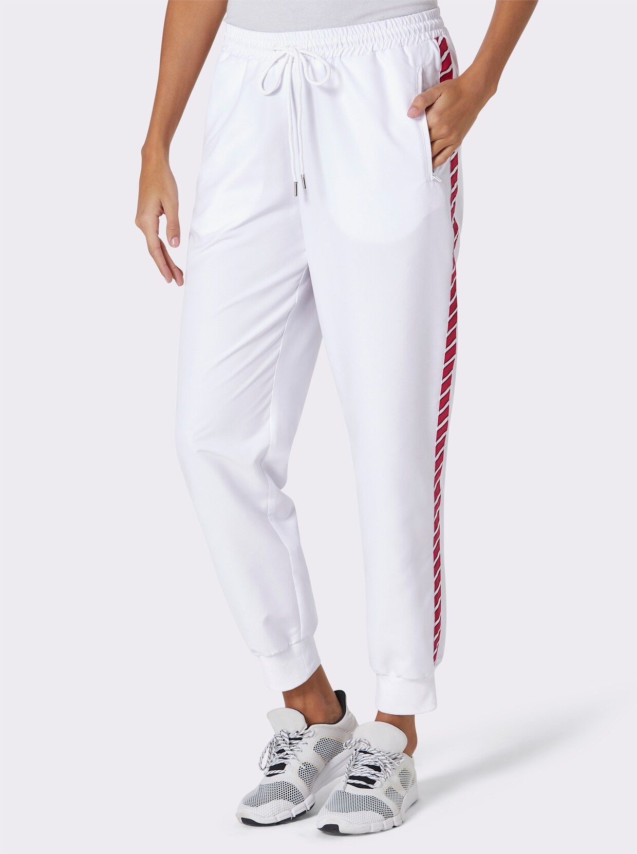 Catamaran Sports Functionele broek - wit/pink