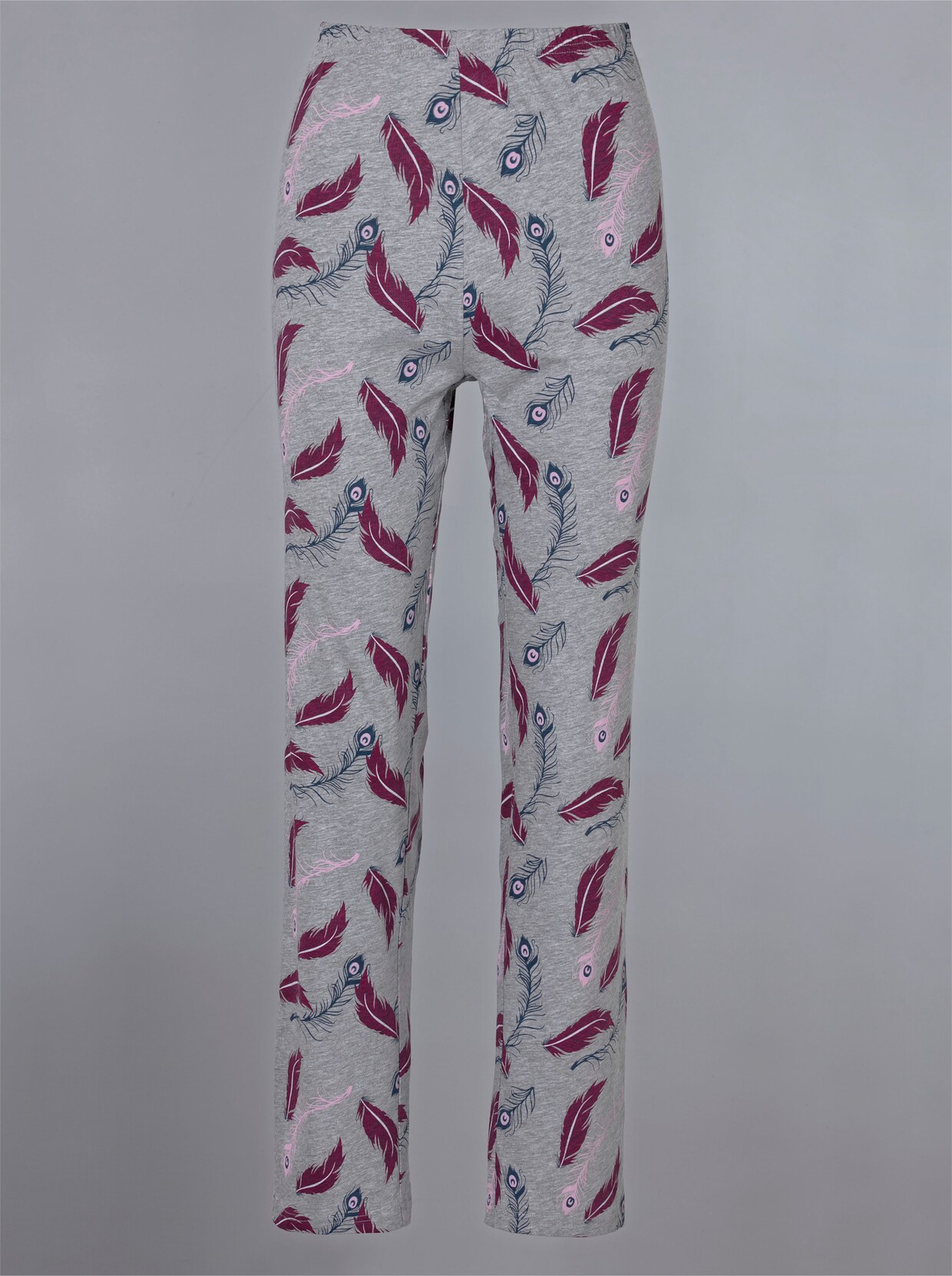 Pyžamové nohavice - Svetlosivý melír