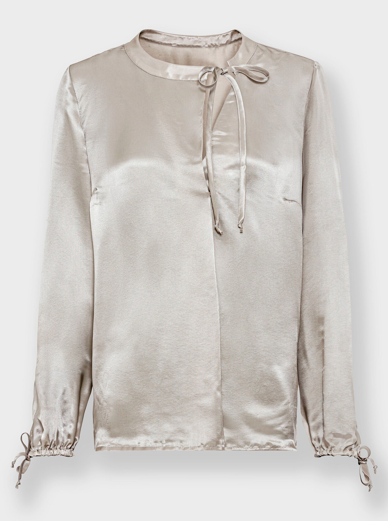 heine Satijnen blouse - zand