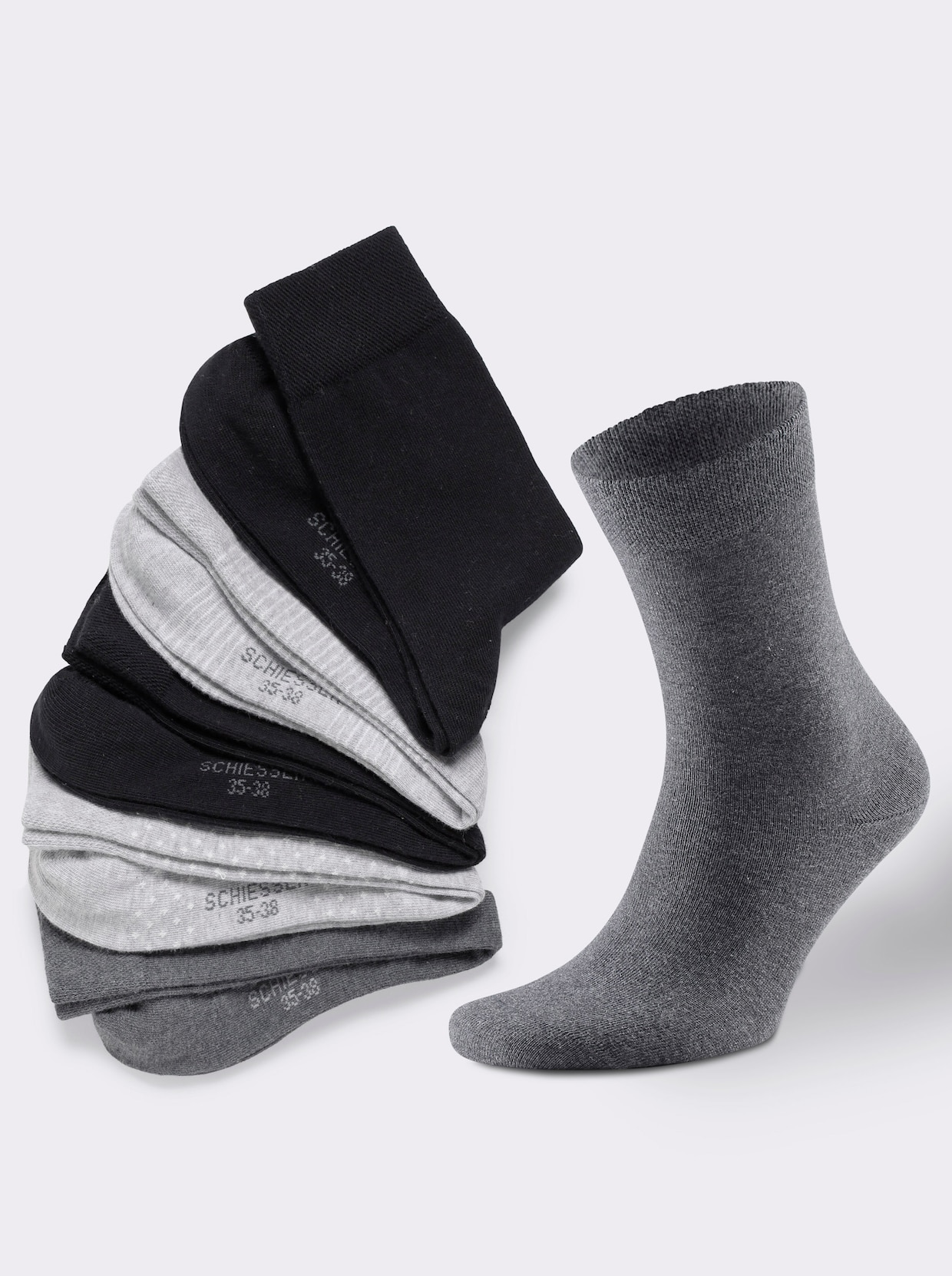 Schiesser Damen-Socken - farbig-sortiert