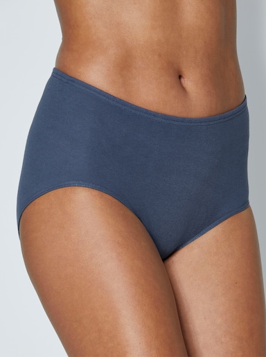 Nina von C. Taillenslip mit hoher Beinhöhe - mittelblau