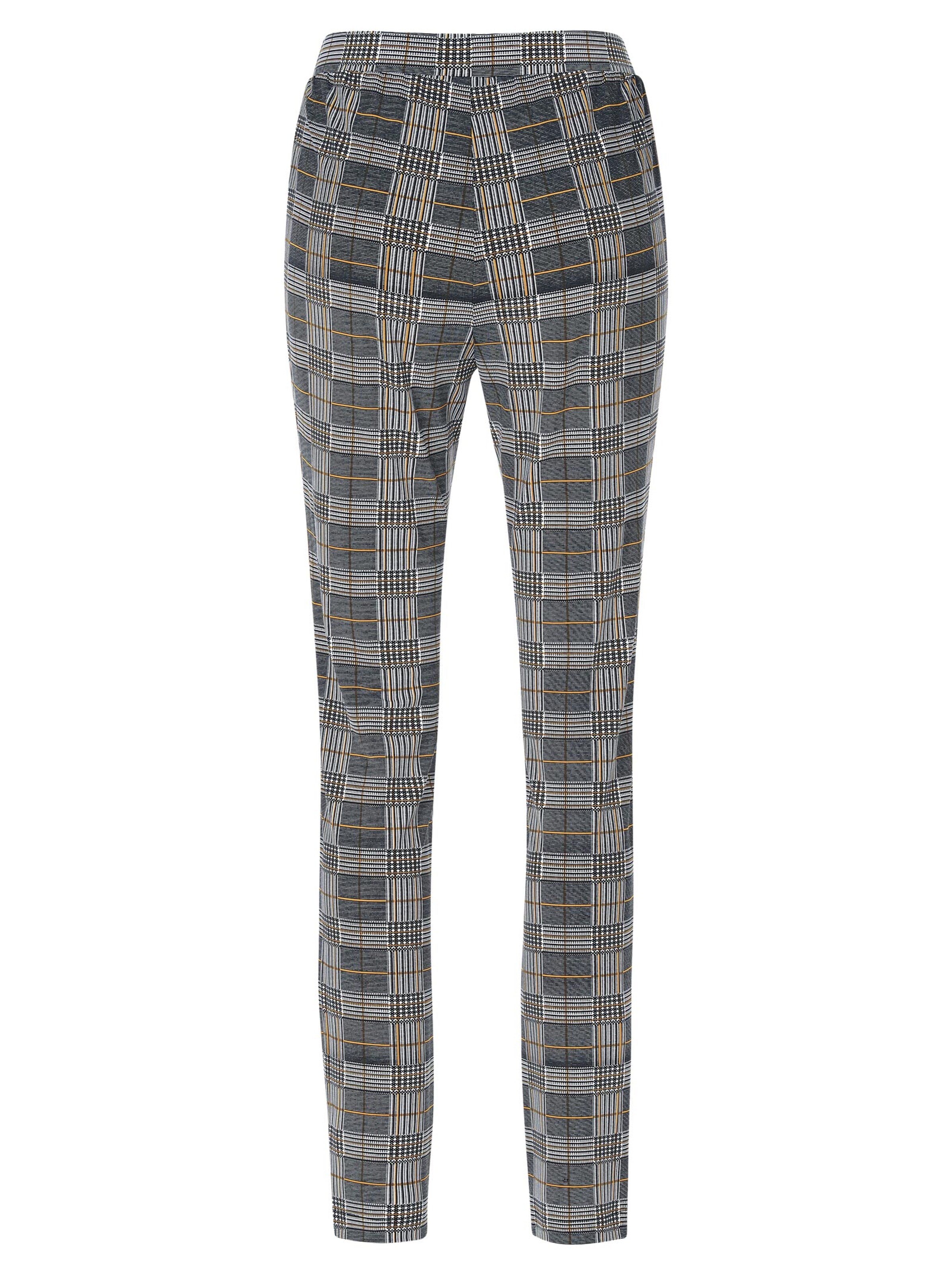 Leggings - gelb-kariert