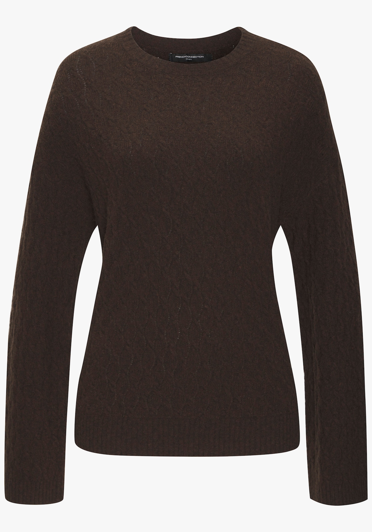 French Connection Pull en tricot - marron