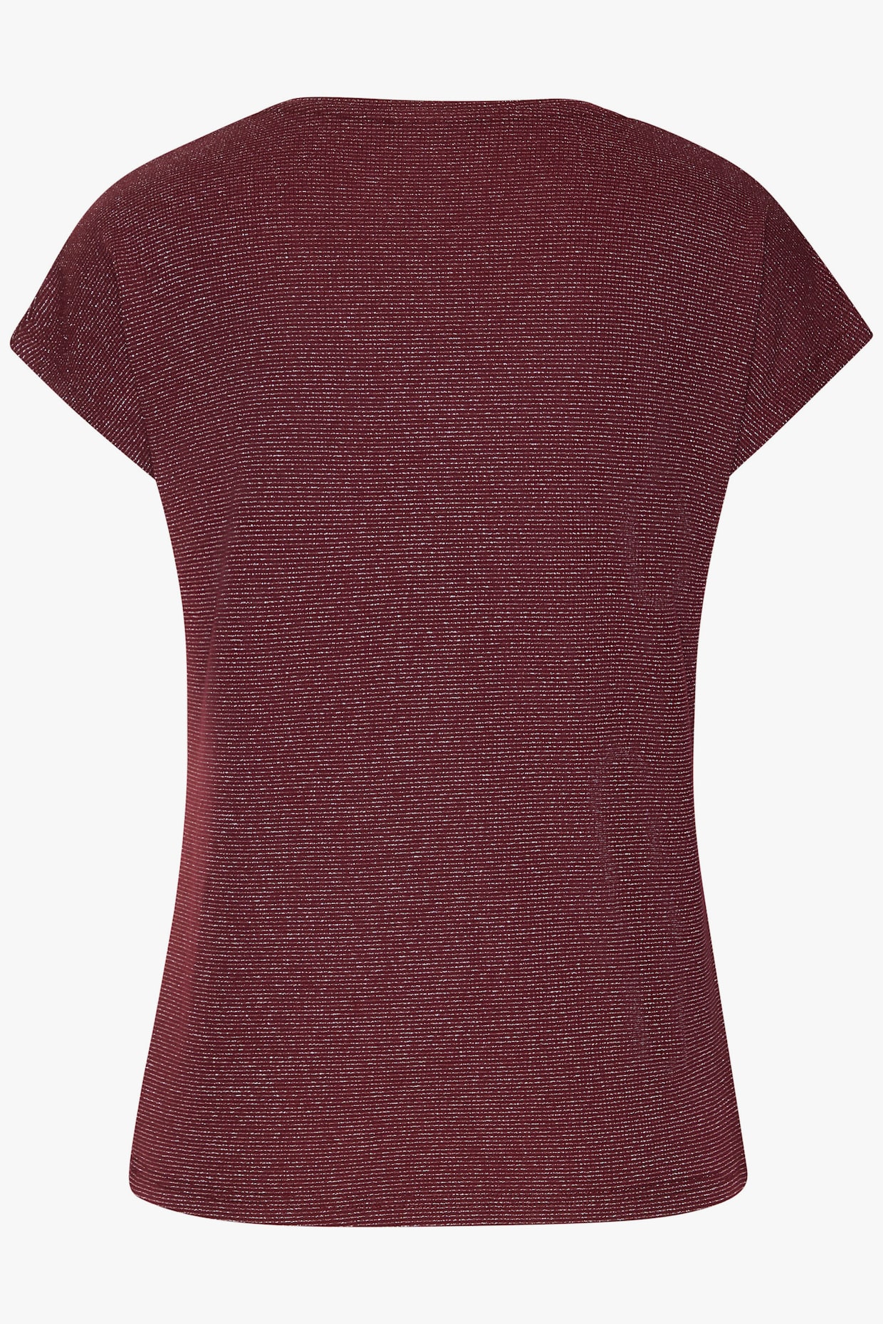 LASCANA Kurzarmshirt - bordeaux