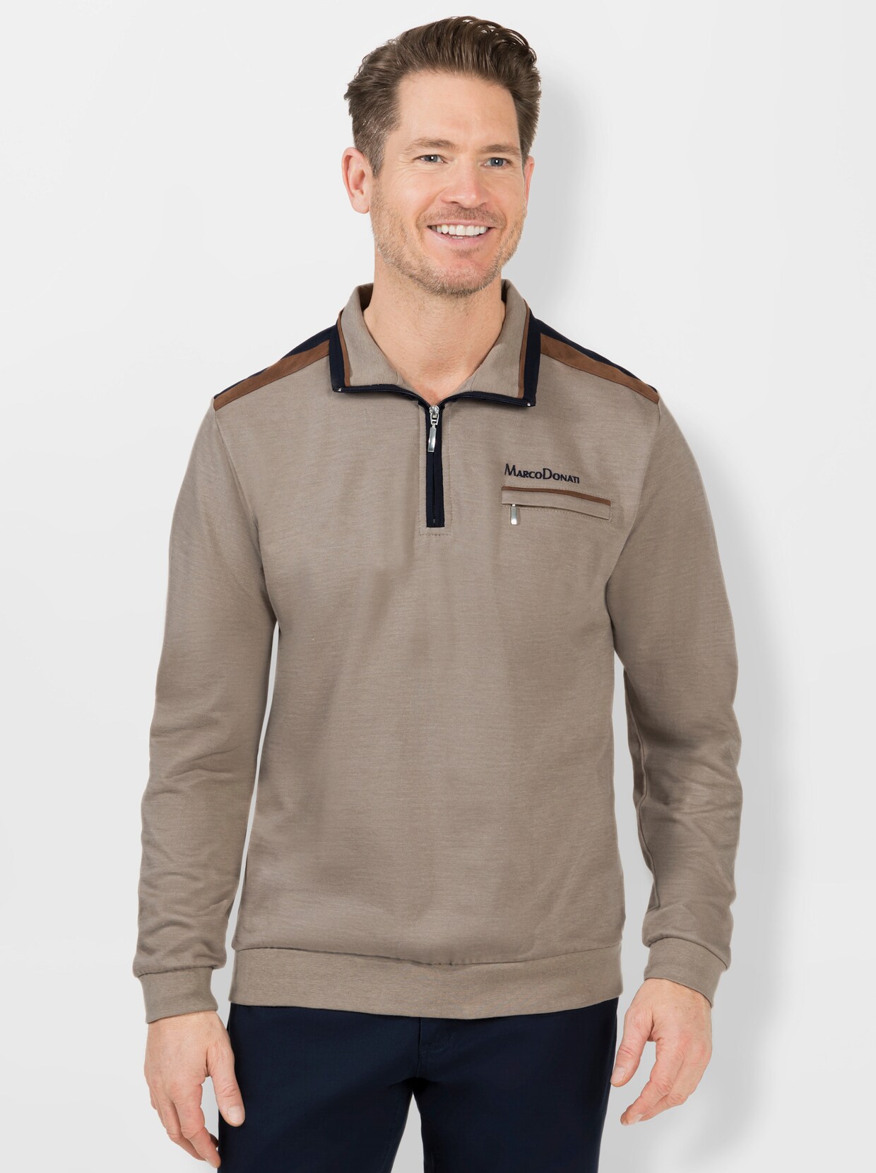 Marco Donati Sweatshirt - beige
