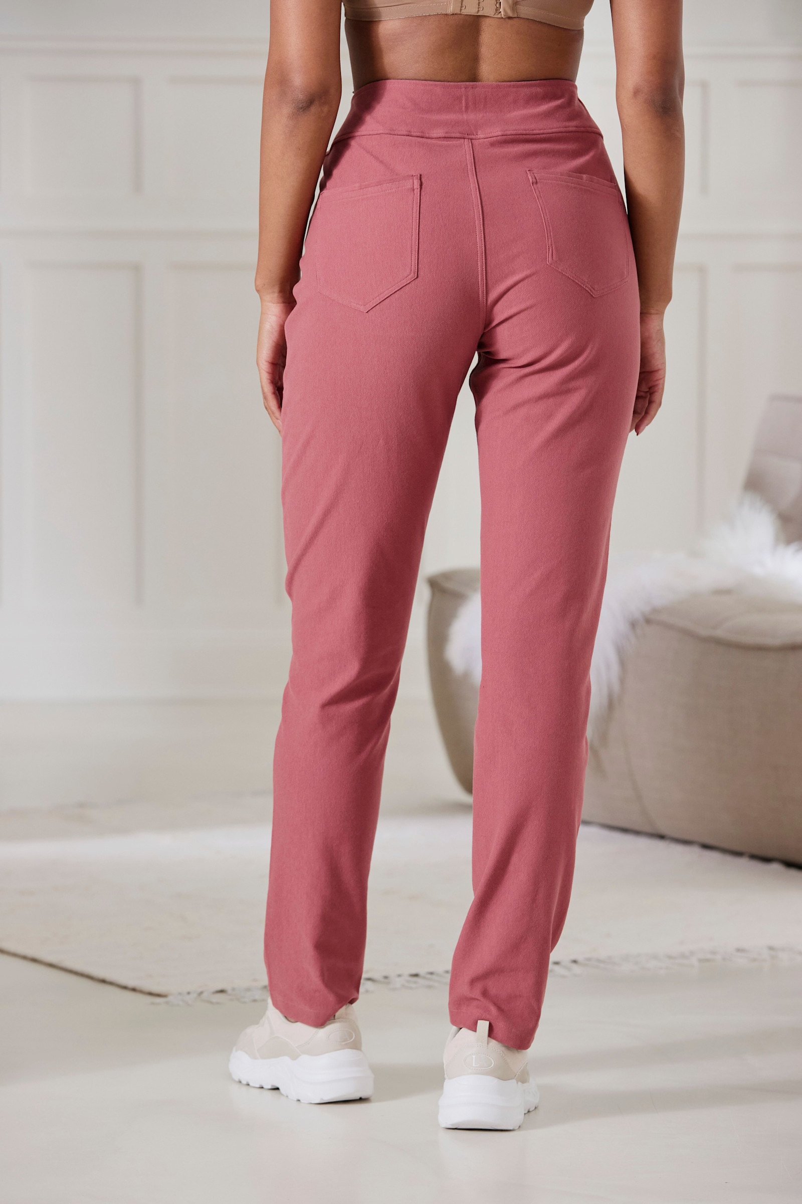 H.I.S Comfortbroek - rozenhout