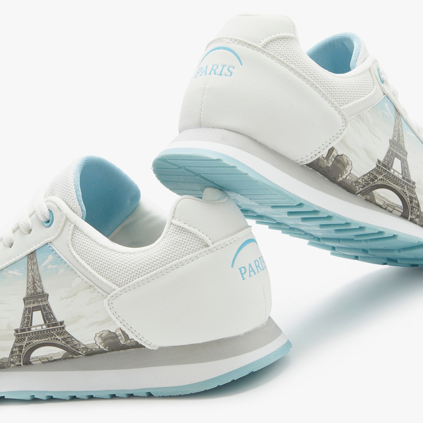 LASCANA Sneaker - weiß/hellblau paris