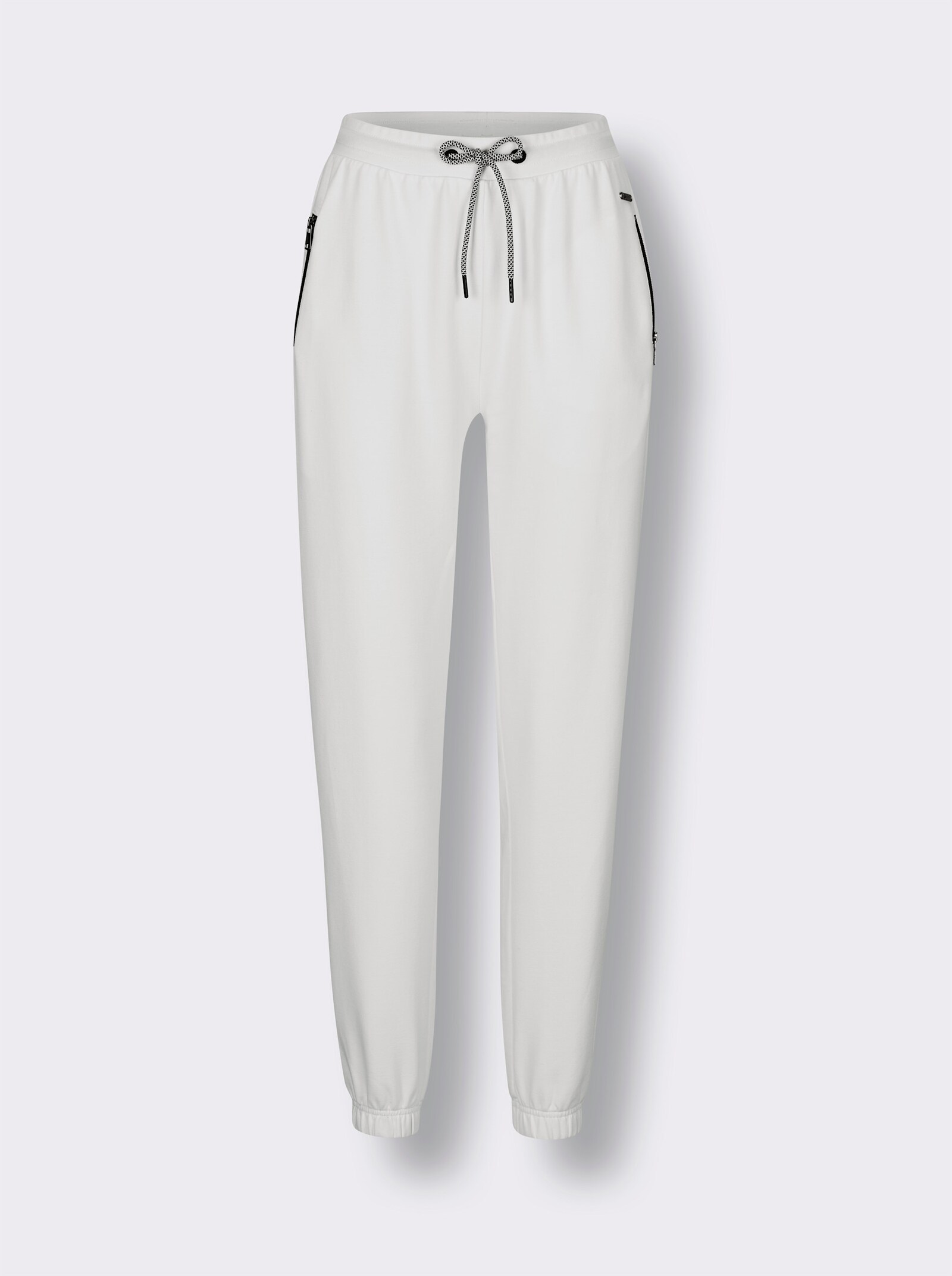 feel good Hose - ecru-schwarz