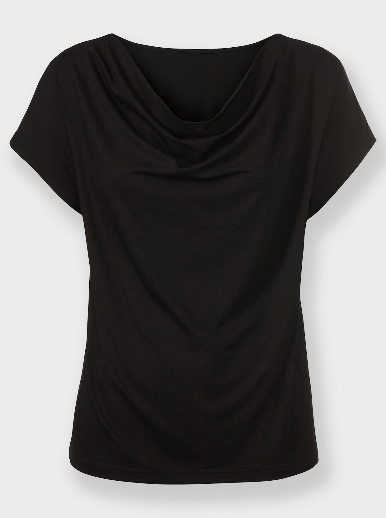 heine Wasserfallshirt - schwarz