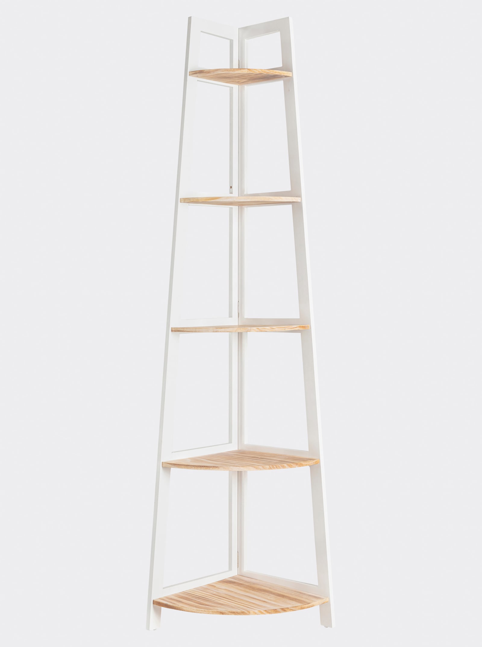 heine home Eckregal - weiß-natur