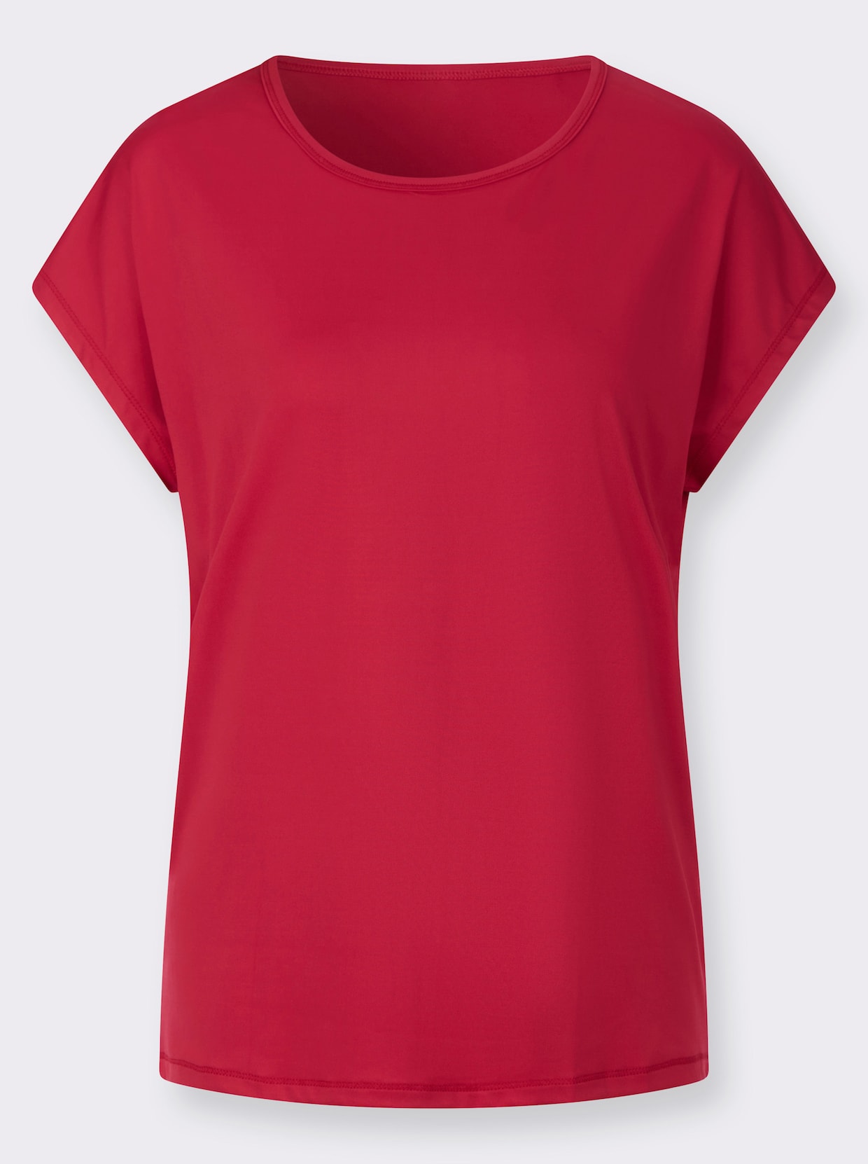 Rundhalsshirt - erdbeere