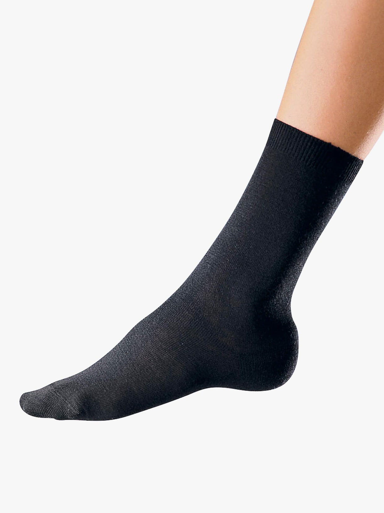 Rogo Socken - schwarz