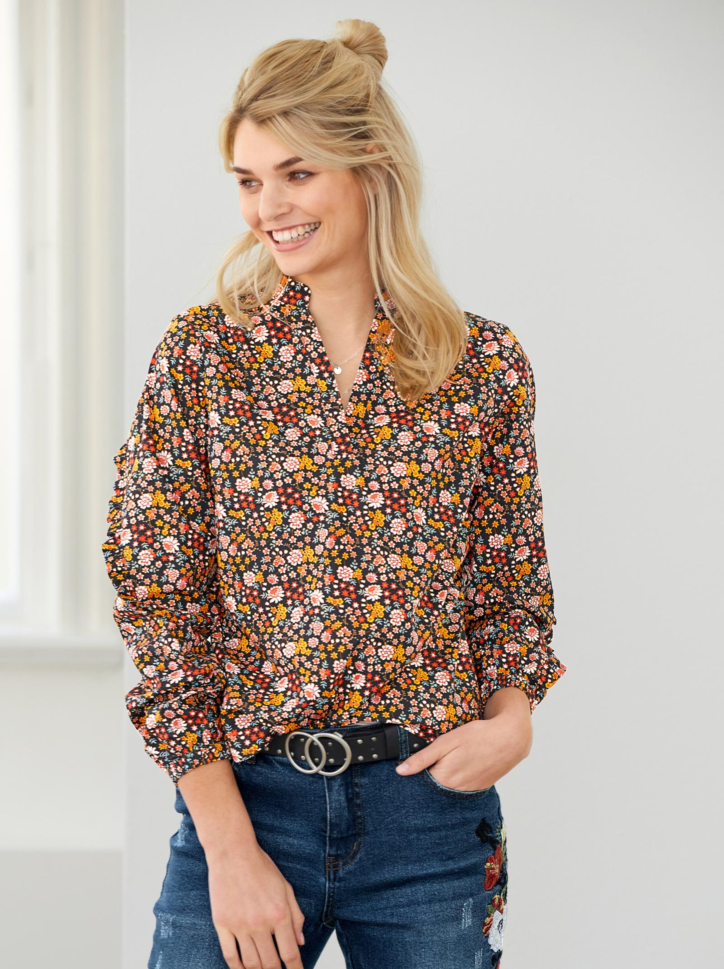 Blouse met print