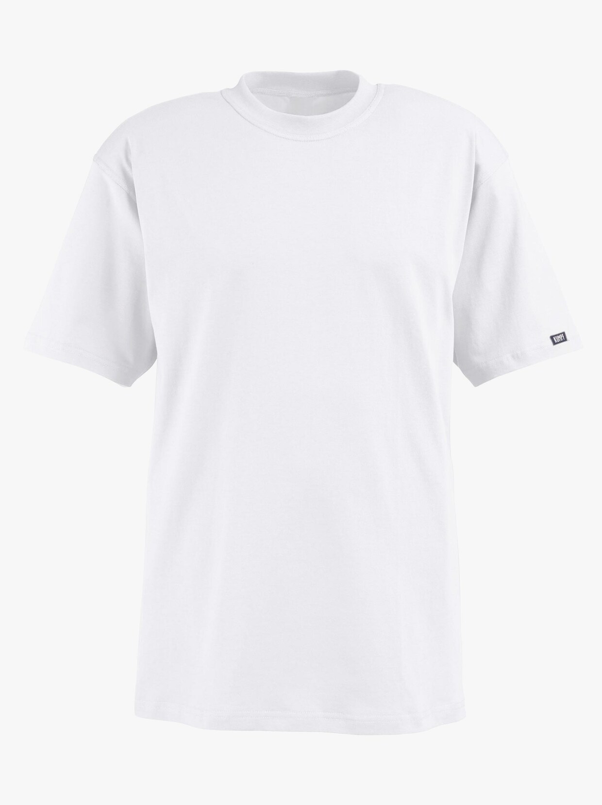 Kumpf Shirt - weiß + khaki