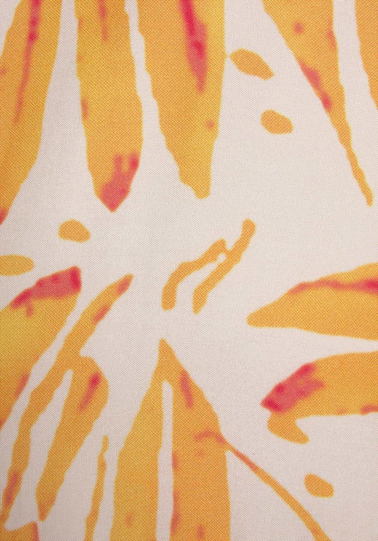 s.Oliver Blousejurk - oranje/crème bedrukt