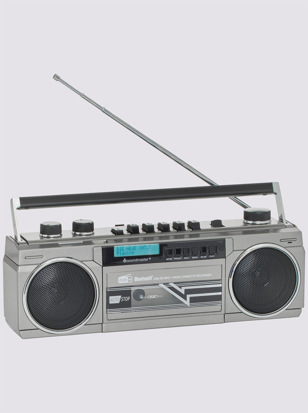 soundmaster Radio - grau