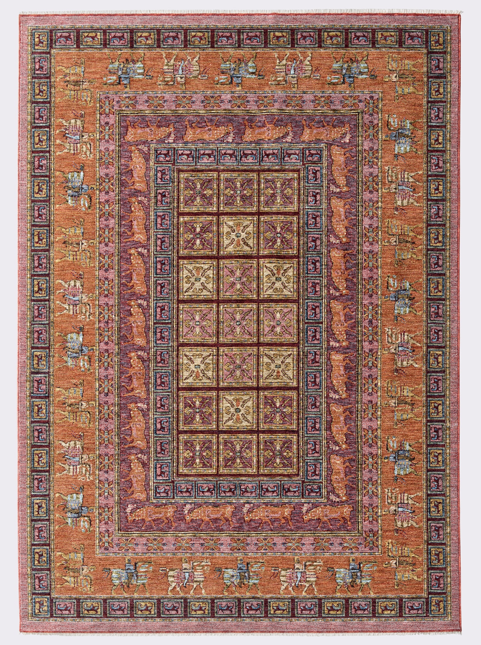 heine home Tapis - terre cuite-multicolore