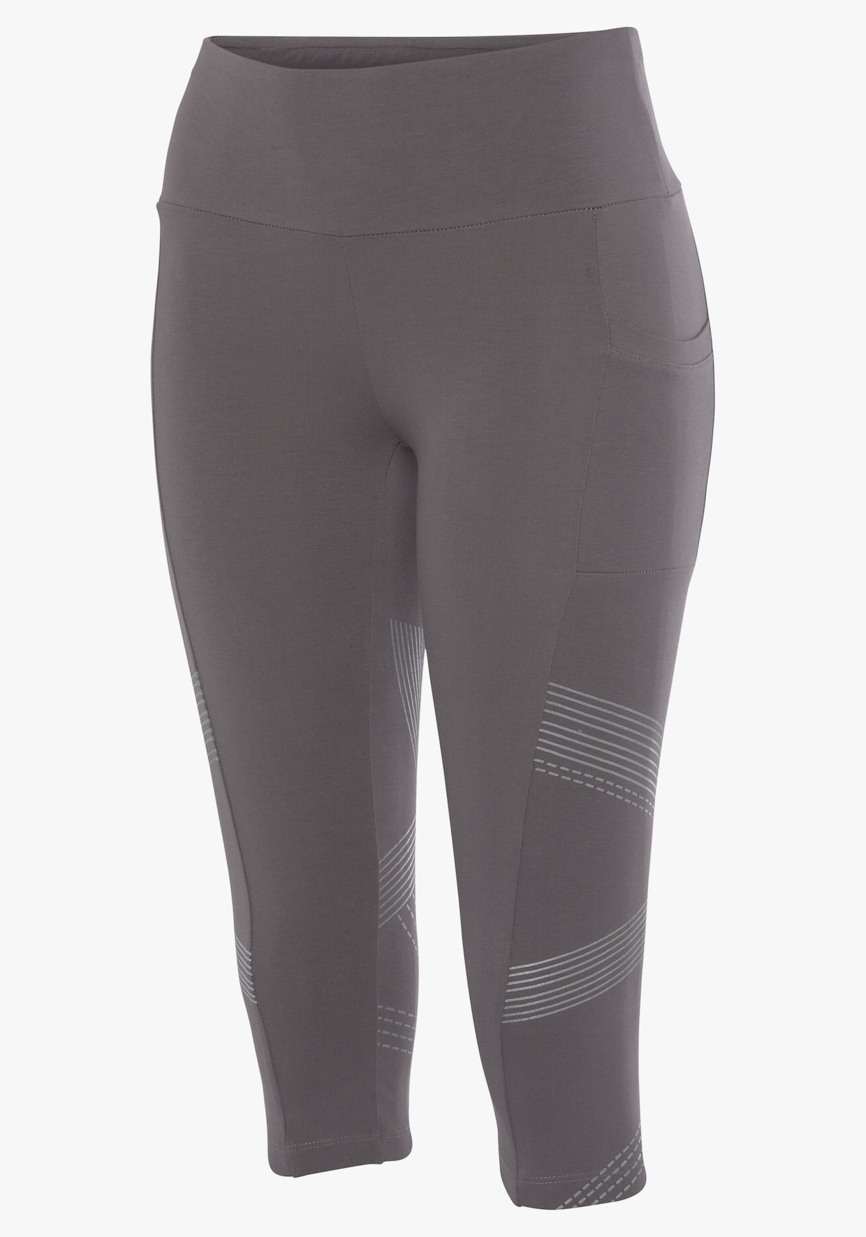 LASCANA ACTIVE legging corsaire - taupe