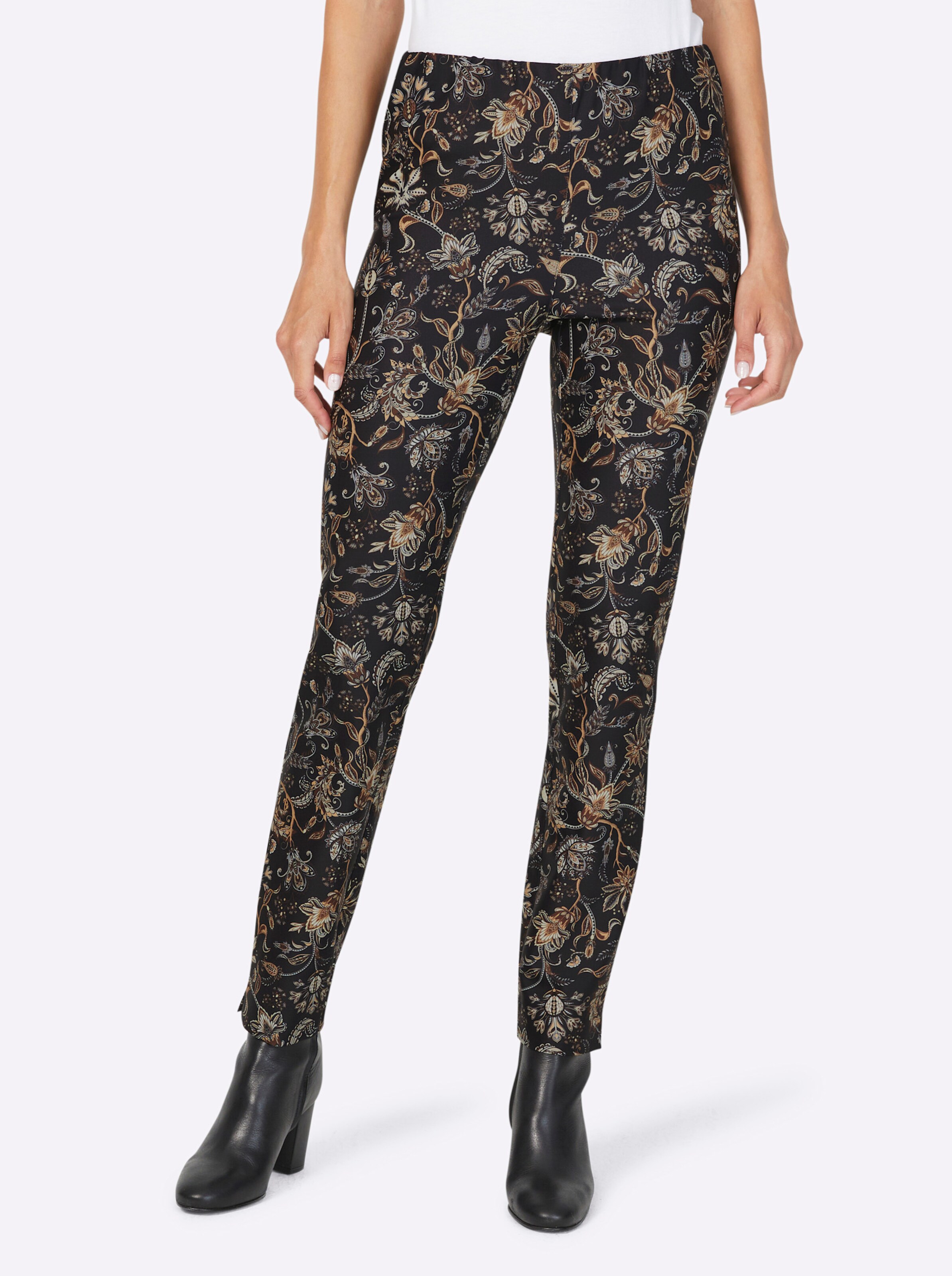 Broek met print