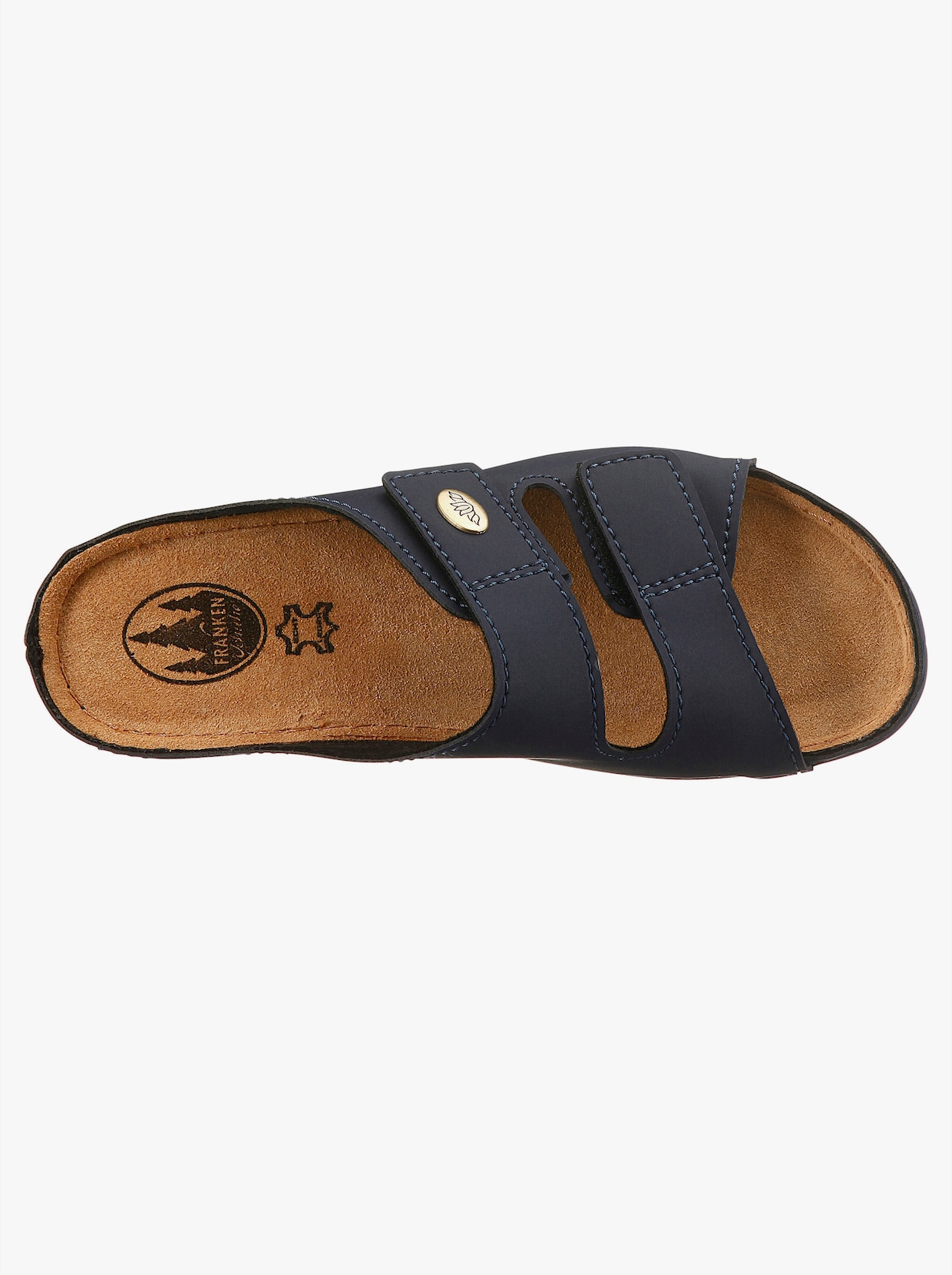 Franken Schuhe slippers - marine