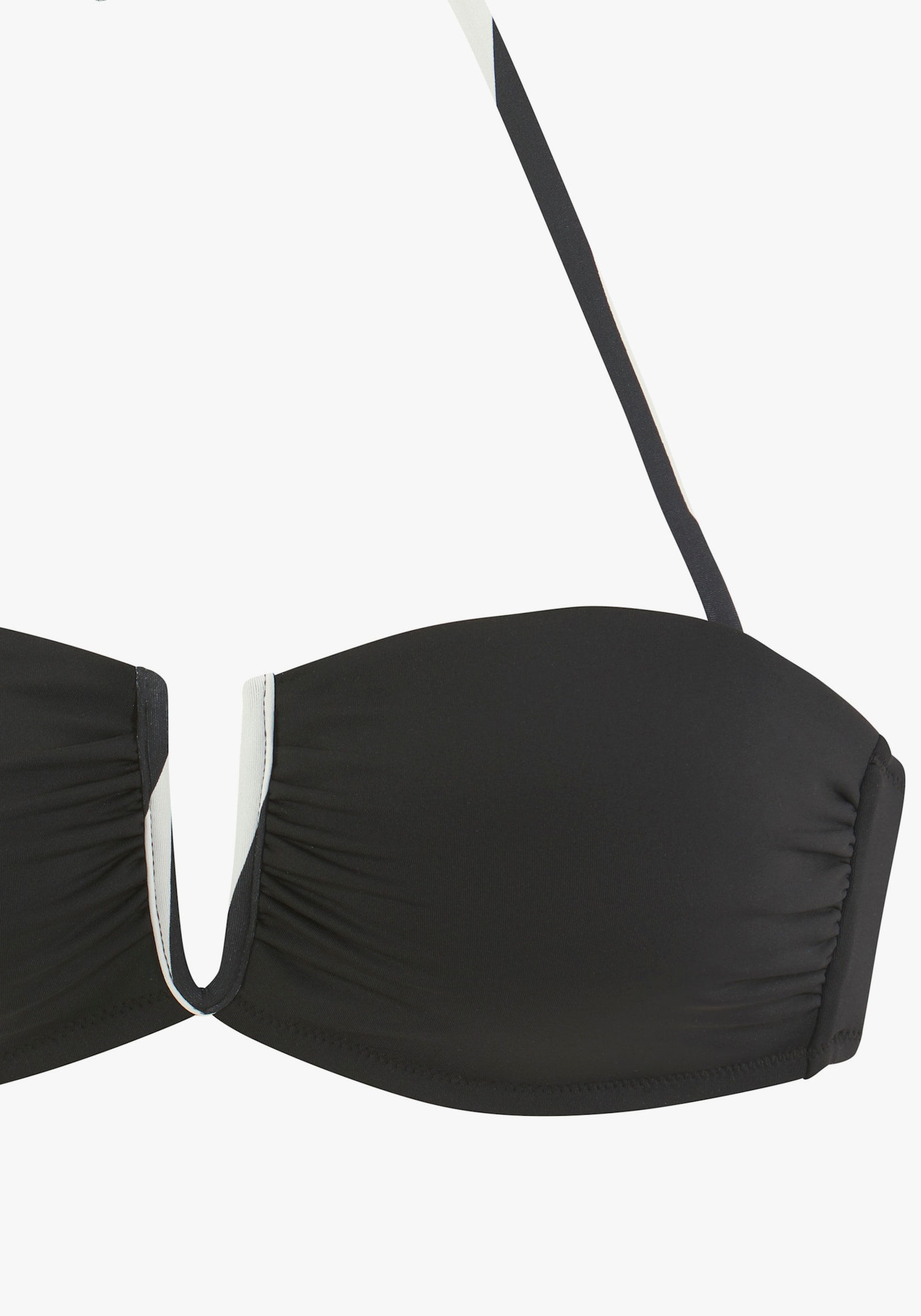 French Connection Bandeau-Bikini - schwarz