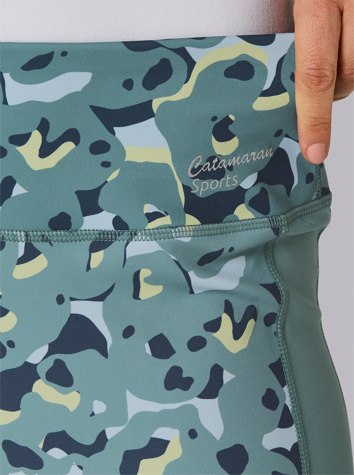 Catamaran Sports Yogaleggings - pistazie-gemustert