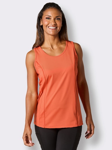 Funktionsshirt , atmungsaktiv - orange