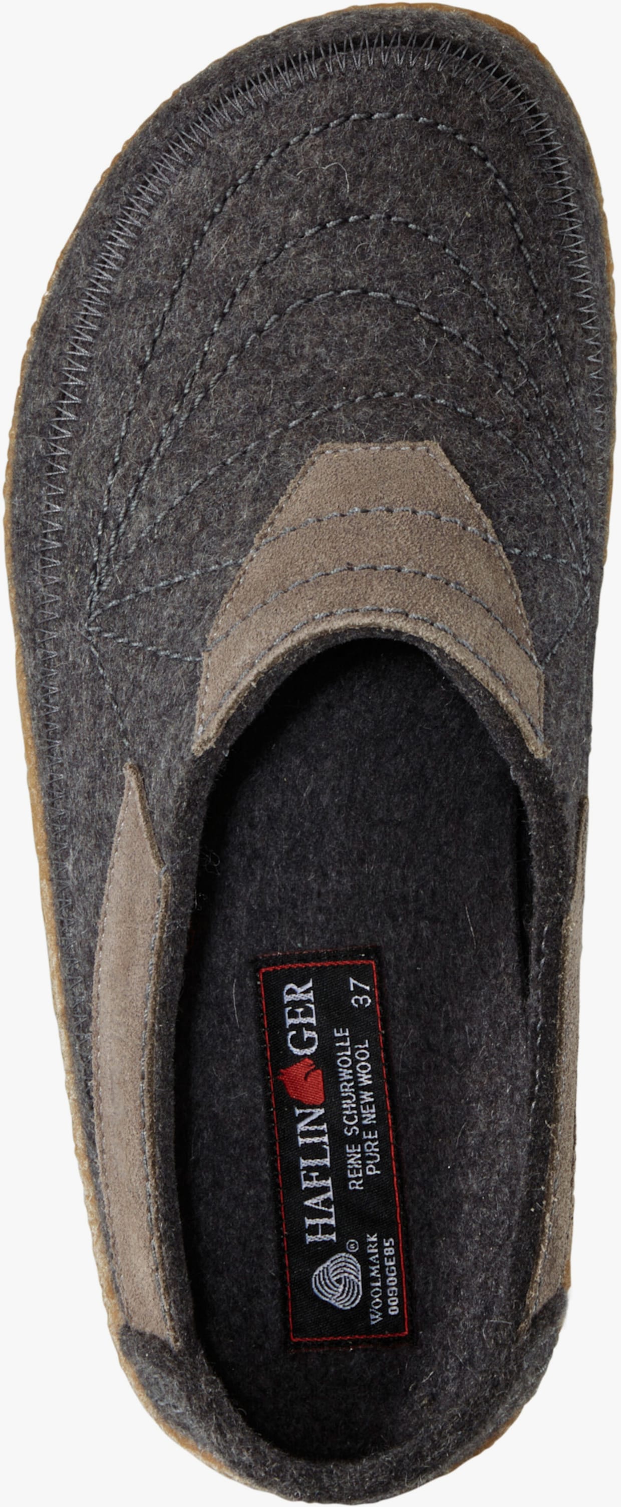 Haflinger Chaussons - gris