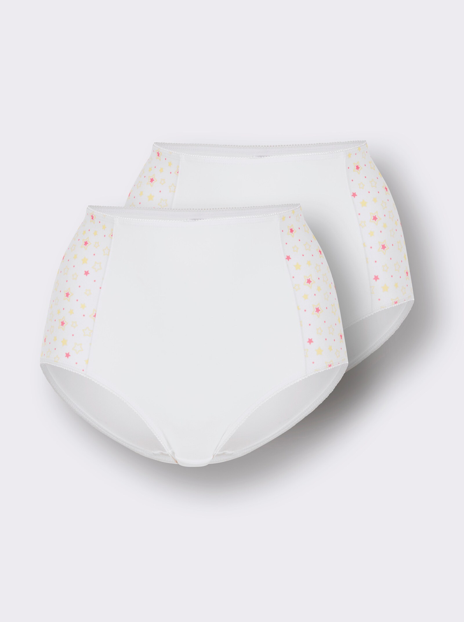 wäschepur Taillenslip - weiß-zitrone