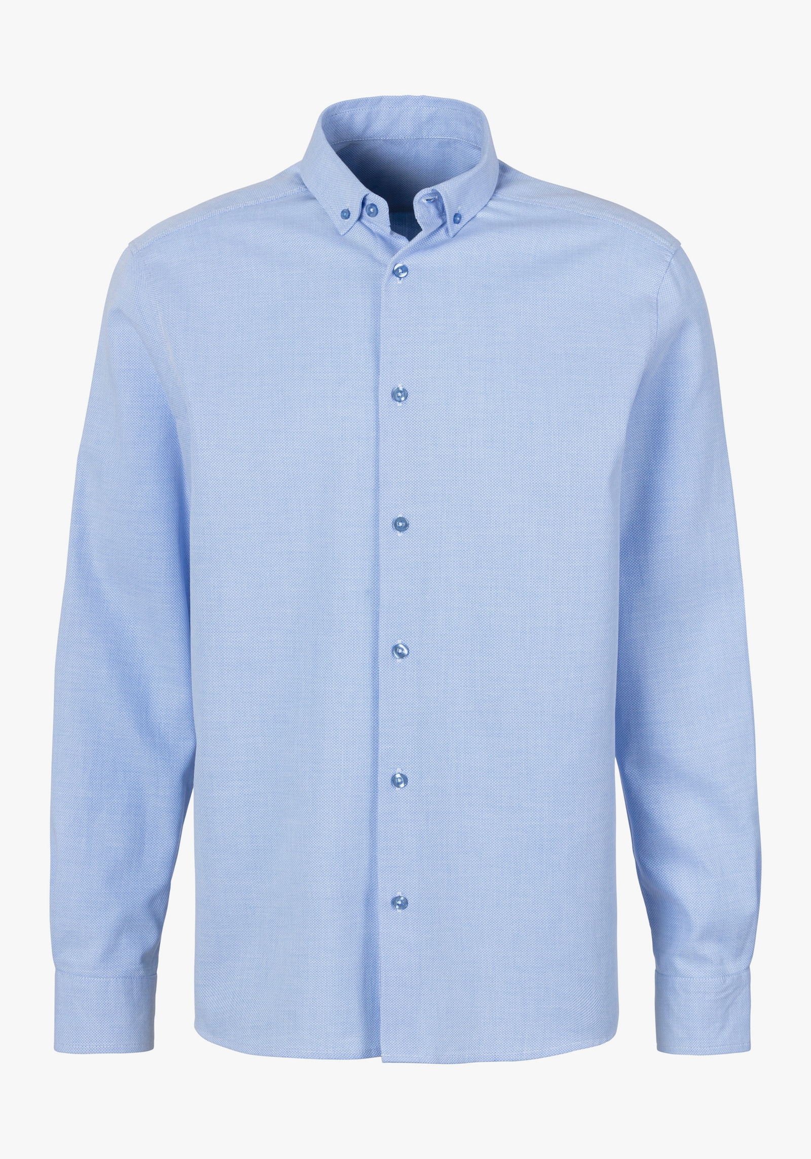 H.I.S Langarmhemd - hellblau