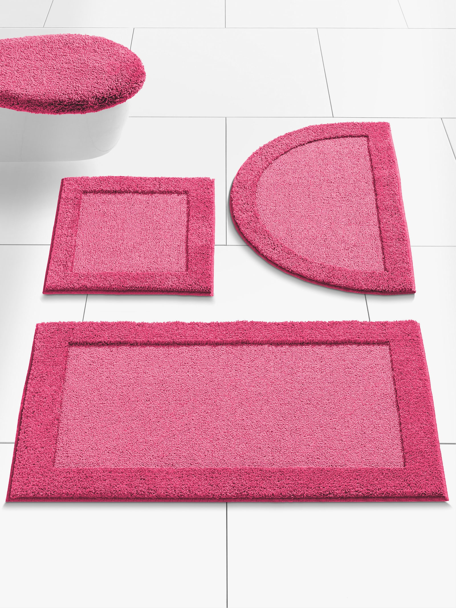 Grund Tapis de bain - fuchsia
