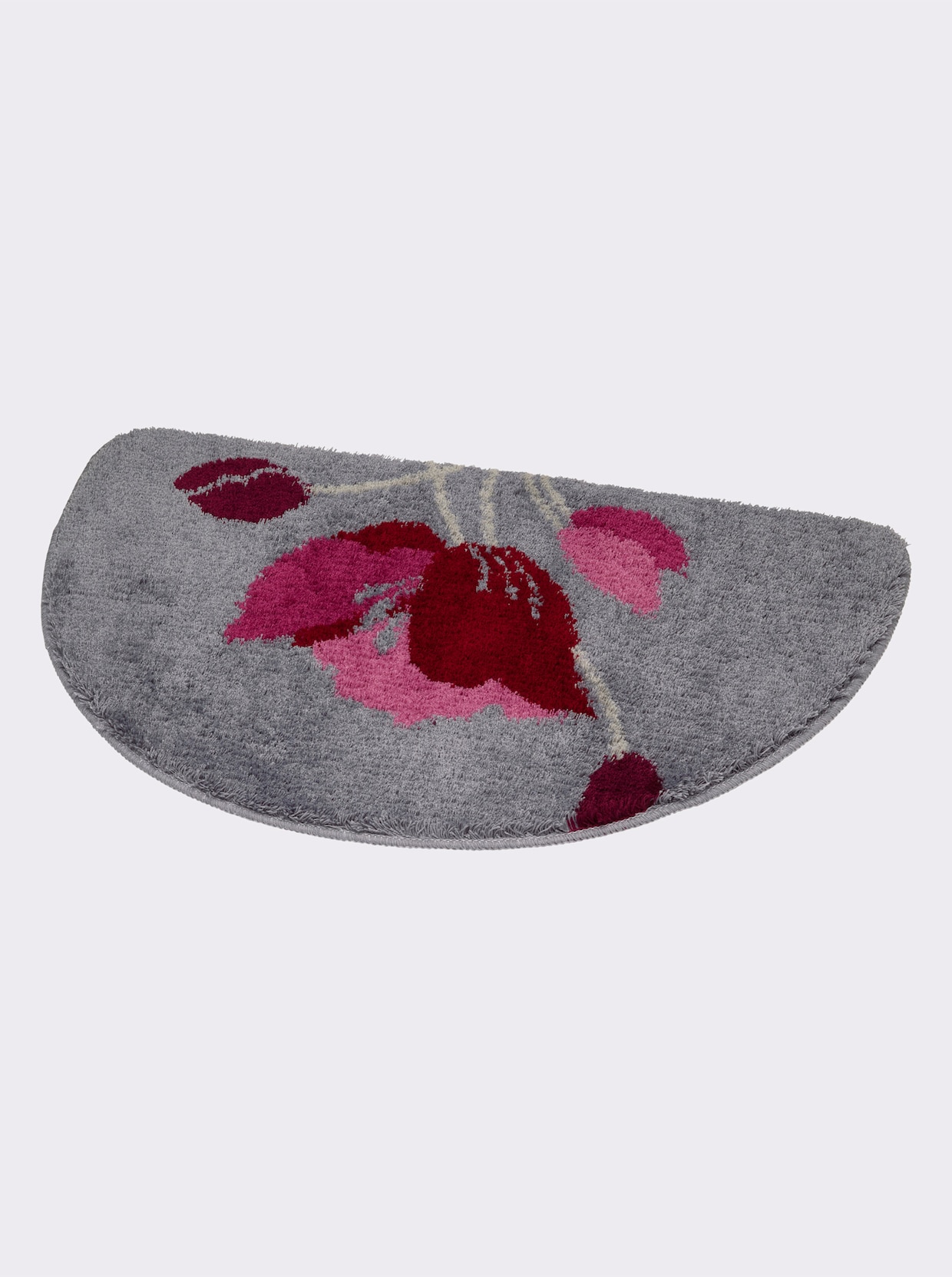 Hagemann Tapis de bain - gris-mauve