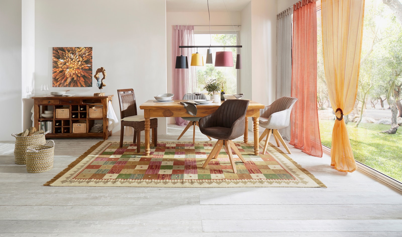 heine home Kelim - natur-bunt