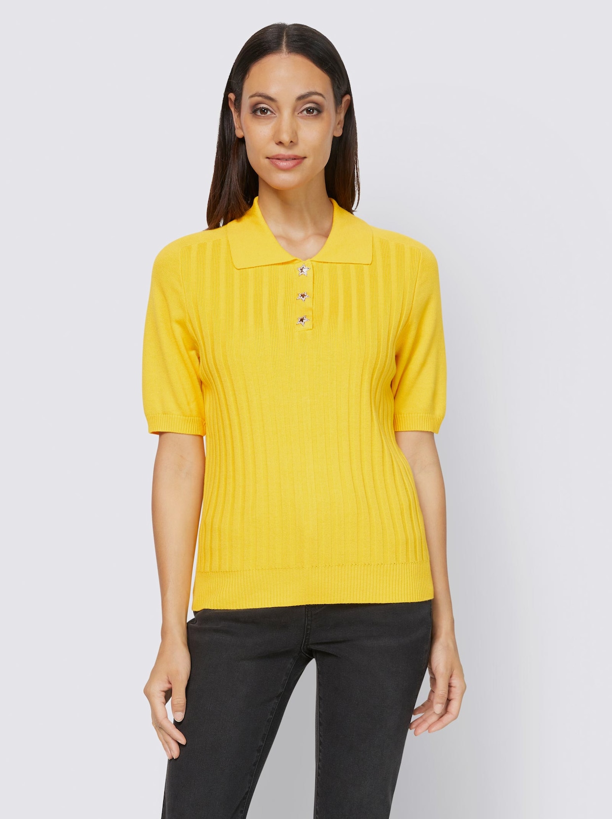 Rick Cardona Pullover - sonnengelb