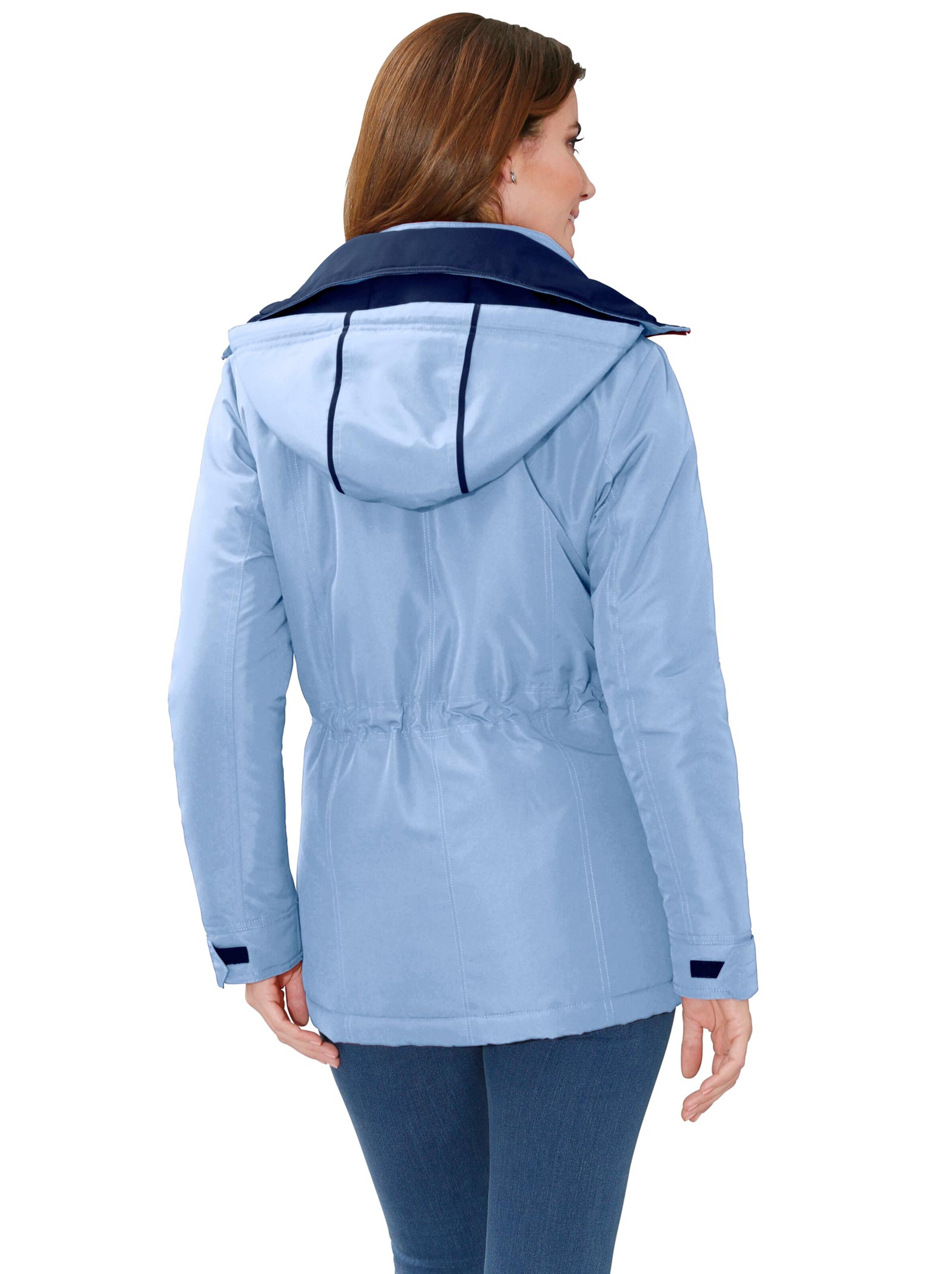 Jacke - hellblau-marine
