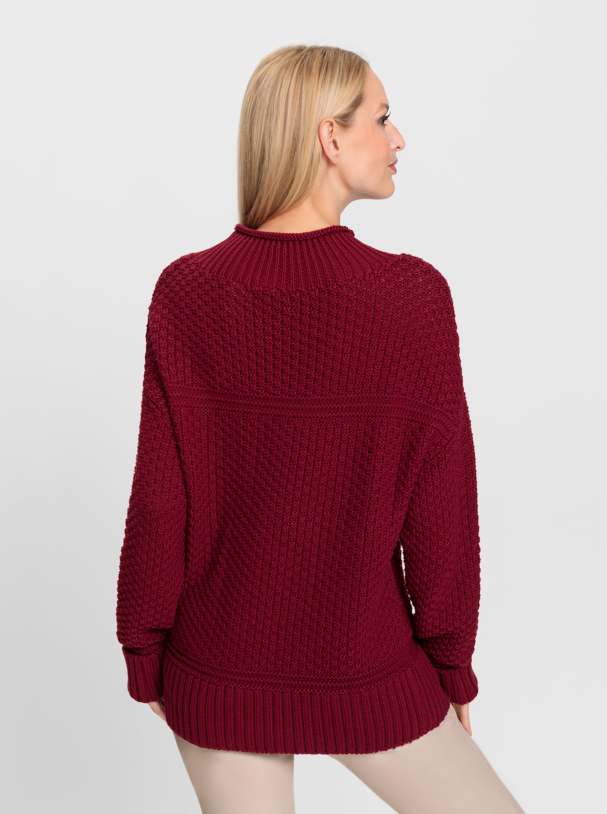 heine Pullover - kers