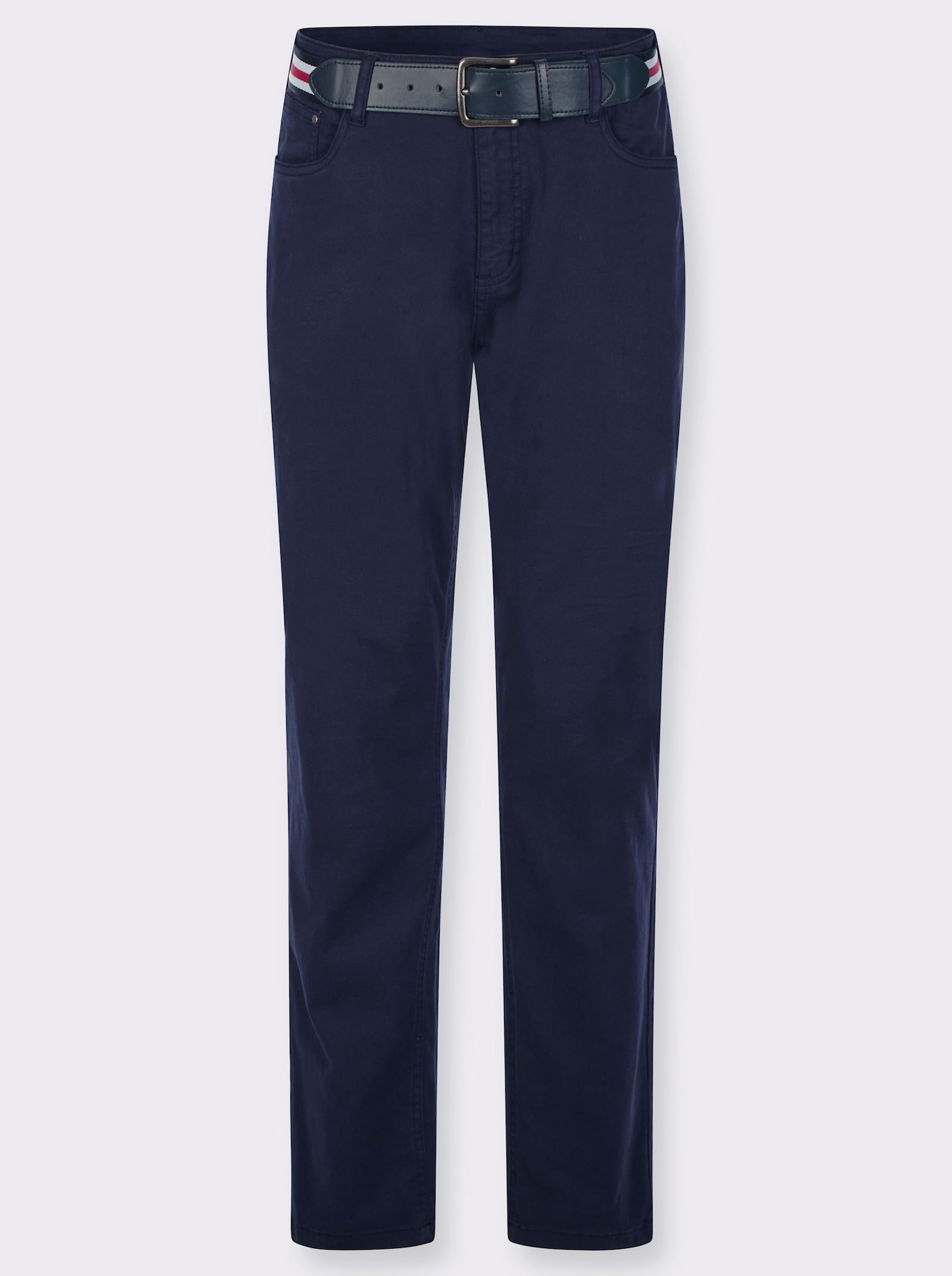 Džíny s 5 kapsami z kepru - námořnická modrá