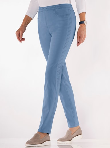 Stretch-Hose - mittelblau