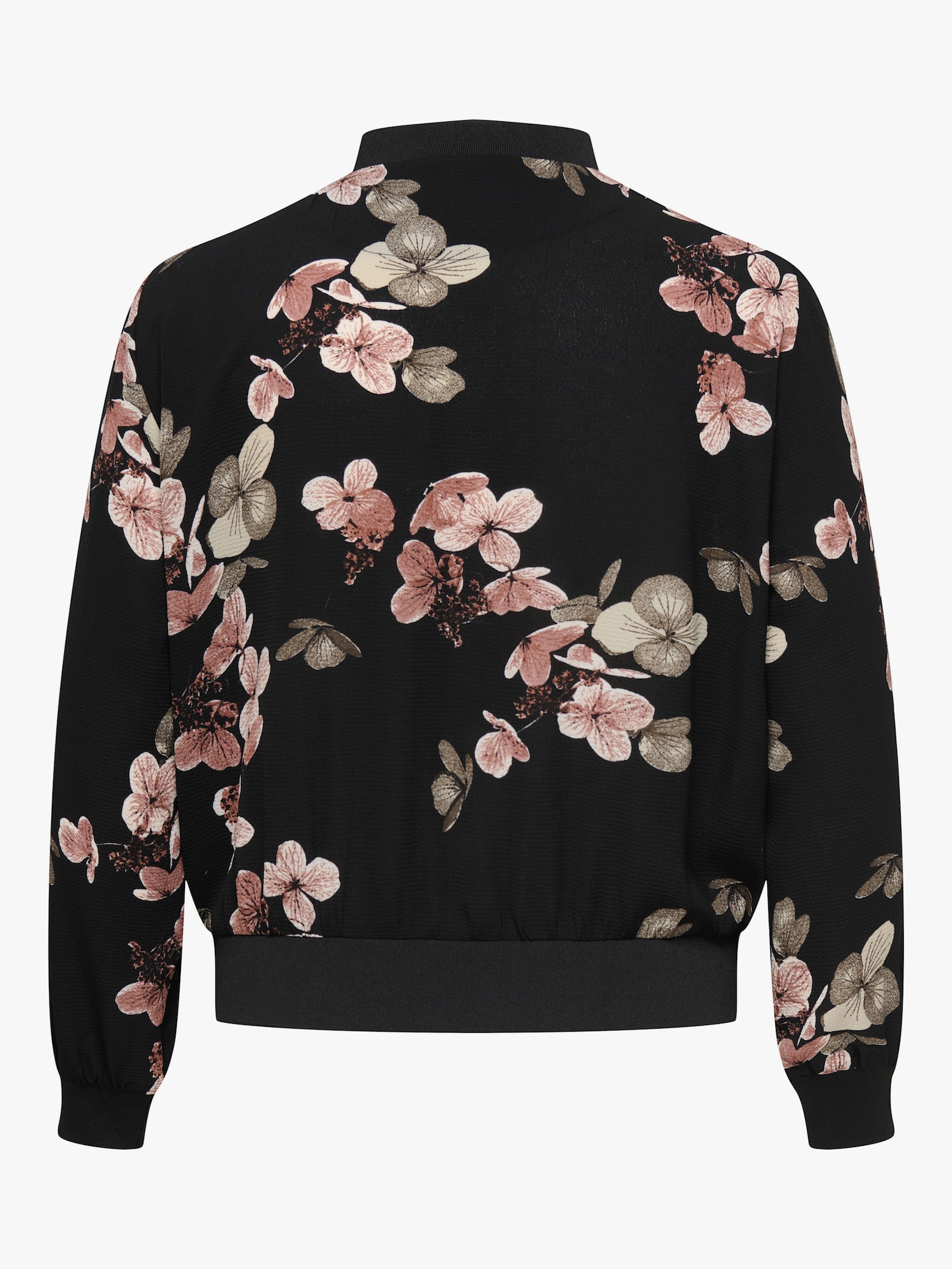 ONLY CARMAKOMA Bomberjacke - black aop:autumn blooming