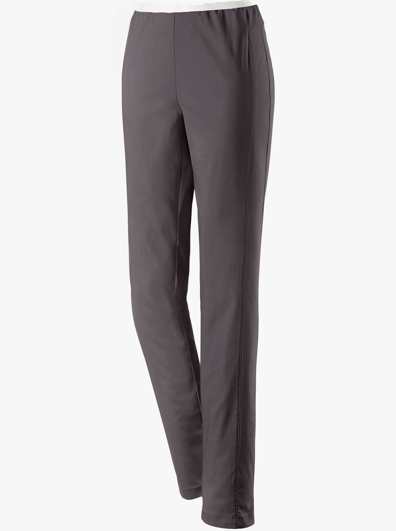 Stehmann Comfort line Hose mit Dehnbund, Viskose-Qualität - grafit